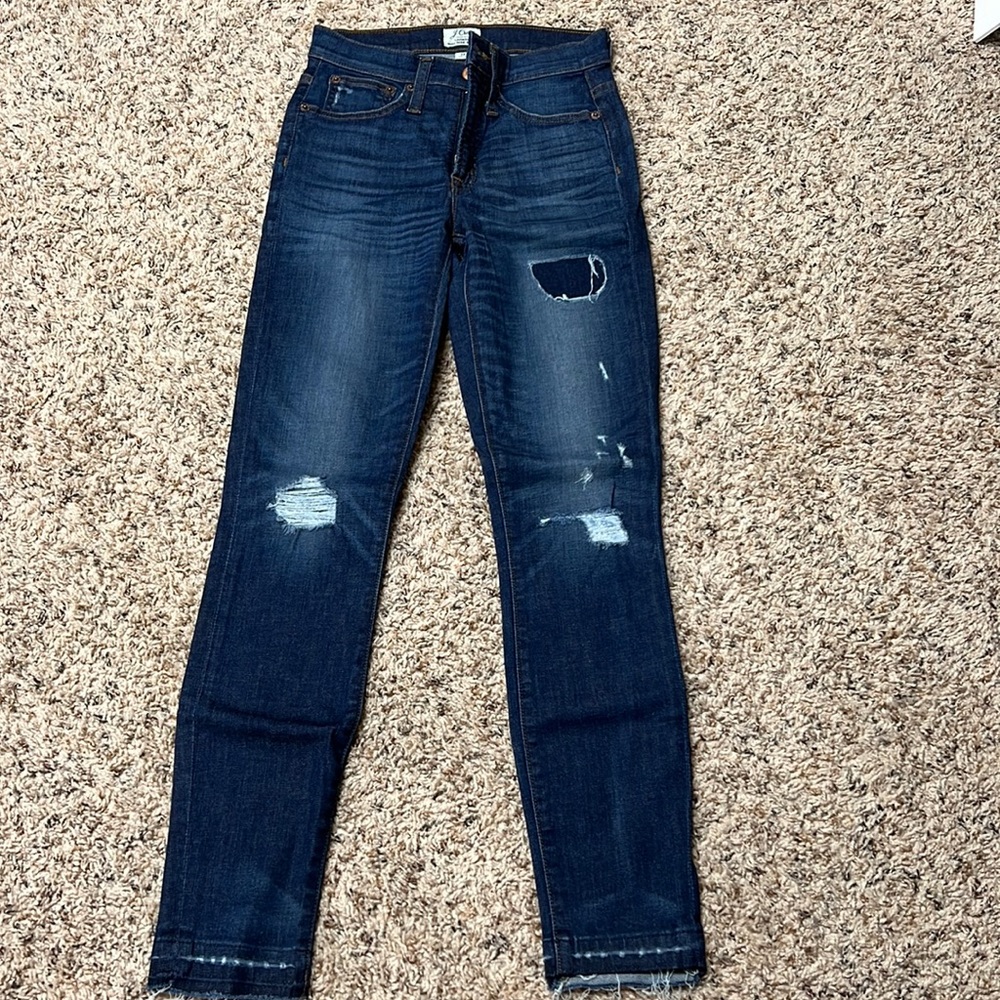 J Crew lookout high rise skinny jeans. Never worn, like new!